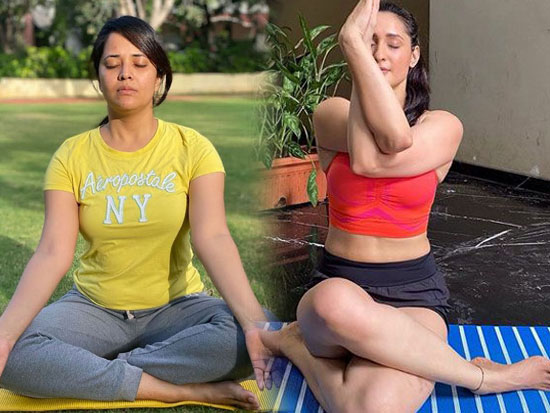 Celebs Celebrates International Yoga Day